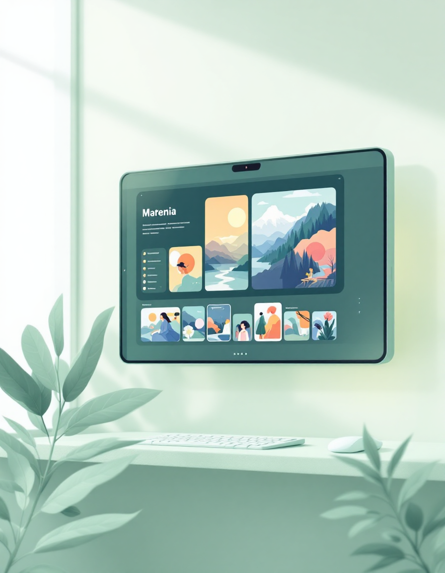 Visual & Creative Media illustration